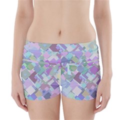 Colorful Background Multicolored Boyleg Bikini Wrap Bottoms by Sudhe