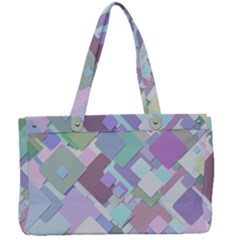 Colorful Background Multicolored Canvas Work Bag