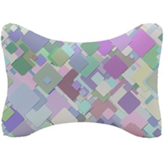 Colorful Background Multicolored Seat Head Rest Cushion by Sudhe