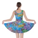 Globe World Map Maps Europe Skater Dress View2