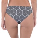 Cube Pattern Cube Seamless Repeat Reversible Classic Bikini Bottoms View4