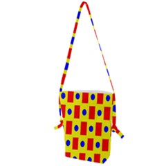 Pattern Design Backdrop Folding Shoulder Bag by Sudhe