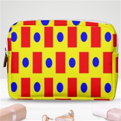 Pattern Design Backdrop Make Up Pouch (medium) by Sudhe