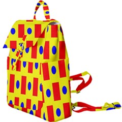 Pattern Design Backdrop Buckle Everyday Backpack by Sudhe