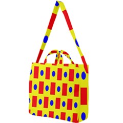 Pattern Design Backdrop Square Shoulder Tote Bag by Sudhe