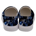 Smoke Flame Dynamic Wave Motion Men s Canvas Slip Ons View4