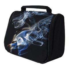 Smoke Flame Dynamic Wave Motion Full Print Travel Pouch (small) by Sudhe