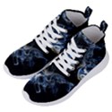 Smoke Flame Dynamic Wave Motion Women s Lightweight High Top Sneakers View2