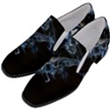 Smoke Flame Dynamic Wave Motion Slip On Heel Loafers View2