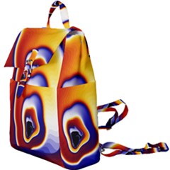 Fractal Art Paint Pattern Texture Buckle Everyday Backpack