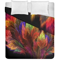 Abstract Digital Art Fractal Duvet Cover Double Side (california King Size) by Sudhe