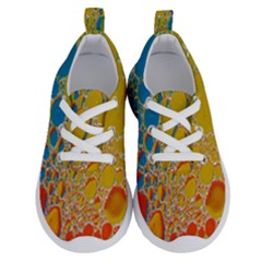 Bubbles Abstract Lights Yellow Running Shoes by Sudhe