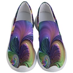 Fractal Artwork Art Swirl Vortex Women s Lightweight Slip Ons by Sudhe