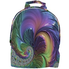 Fractal Artwork Art Swirl Vortex Mini Full Print Backpack by Sudhe