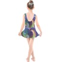 Fractal Artwork Art Swirl Vortex Kids  Skater Dress Swimsuit View2