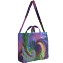 Fractal Artwork Art Swirl Vortex Square Shoulder Tote Bag View2