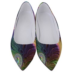 Fractal Artwork Art Swirl Vortex Women s Low Heels by Sudhe