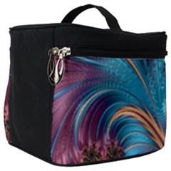 Fractal Art Artwork Psychedelic Make Up Travel Bag (big)