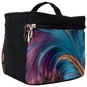 Fractal Art Artwork Psychedelic Make Up Travel Bag (Big) View1