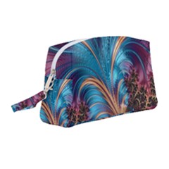 Fractal Art Artwork Psychedelic Wristlet Pouch Bag (medium)