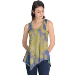 Color Explosion Colorful Background Sleeveless Tunic by Sudhe