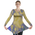 Color Explosion Colorful Background Long Sleeve Tunic  View1