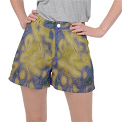 Color Explosion Colorful Background Stretch Ripstop Shorts by Sudhe