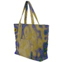 Color Explosion Colorful Background Zip Up Canvas Bag View1