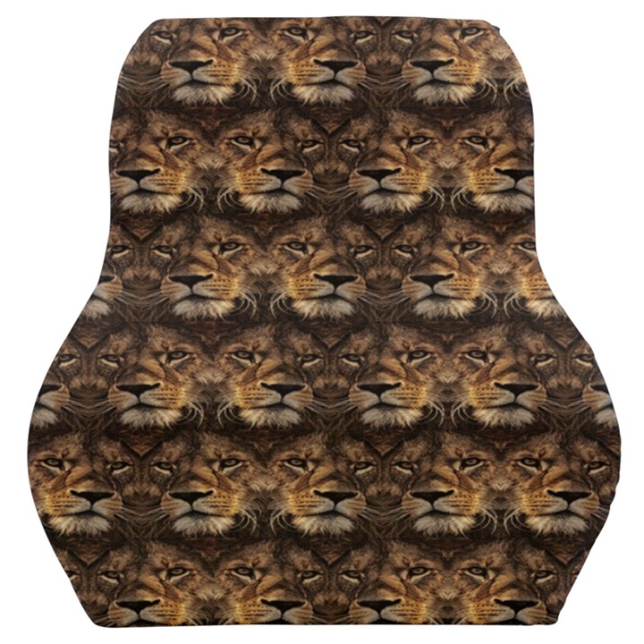 Lion Face Car Seat Back Cushion 