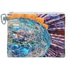 Multi Colored Glass Sphere Glass Canvas Cosmetic Bag (xxl) by Sudhe