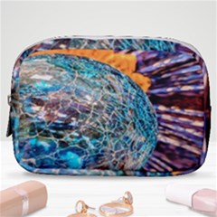 Multi Colored Glass Sphere Glass Make Up Pouch (small) by Sudhe