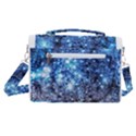 Abstract Fractal Magical Satchel Shoulder Bag View3