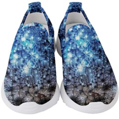 Abstract Fractal Magical Kids  Slip On Sneakers