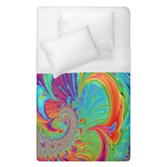 Fractal Art Psychedelic Fantasy Duvet Cover (single Size) by Sudhe