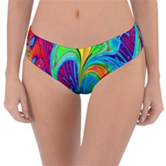 Fractal Art Psychedelic Fantasy Reversible Classic Bikini Bottoms by Sudhe