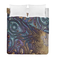 Fractal Art Artwork Globular Duvet Cover Double Side (full/ Double Size) by Sudhe