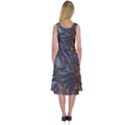 Fractal Art Artwork Globular Midi Sleeveless Dress View2