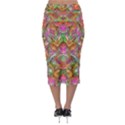 Background Psychedelic Colorful Midi Pencil Skirt View2