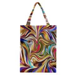 Wallpaper Psychedelic Background Classic Tote Bag