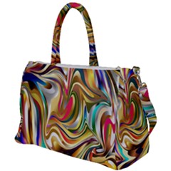 Wallpaper Psychedelic Background Duffel Travel Bag