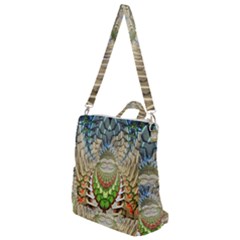 Abstract Fractal Magical Crossbody Backpack