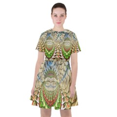 Abstract Fractal Magical Sailor Dress