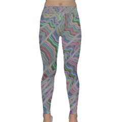 Psychedelic Background Classic Yoga Leggings by Sudhe