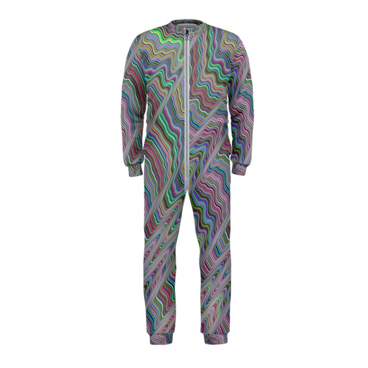 Psychedelic Background OnePiece Jumpsuit (Kids)