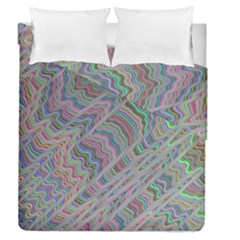 Psychedelic Background Duvet Cover Double Side (queen Size) by Sudhe