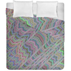 Psychedelic Background Duvet Cover Double Side (california King Size) by Sudhe