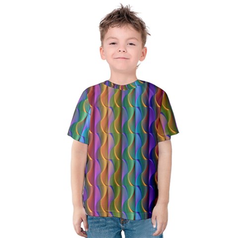 Background Wallpaper Psychedelic Kids  Cotton Tee by Sudhe