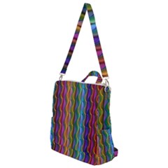 Background Wallpaper Psychedelic Crossbody Backpack