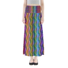 Background Wallpaper Psychedelic Full Length Maxi Skirt by Sudhe