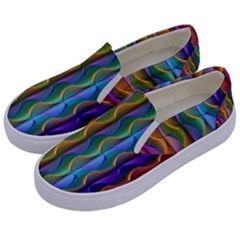 Background Wallpaper Psychedelic Kids  Canvas Slip Ons by Sudhe